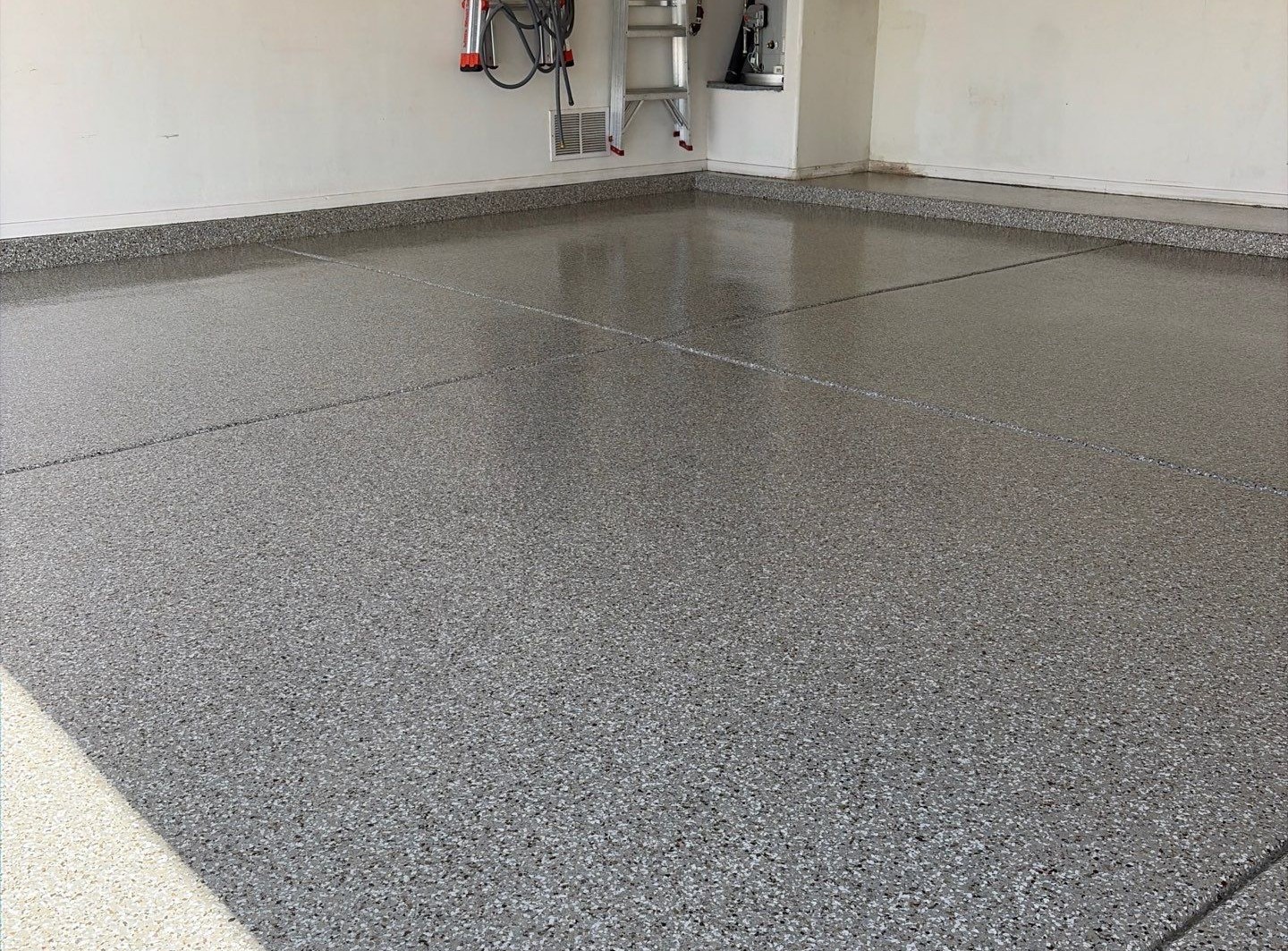 Galaxy Concrete Coatings Arizona Facebook ad: We sincerely appreciate the trust, Angela!
