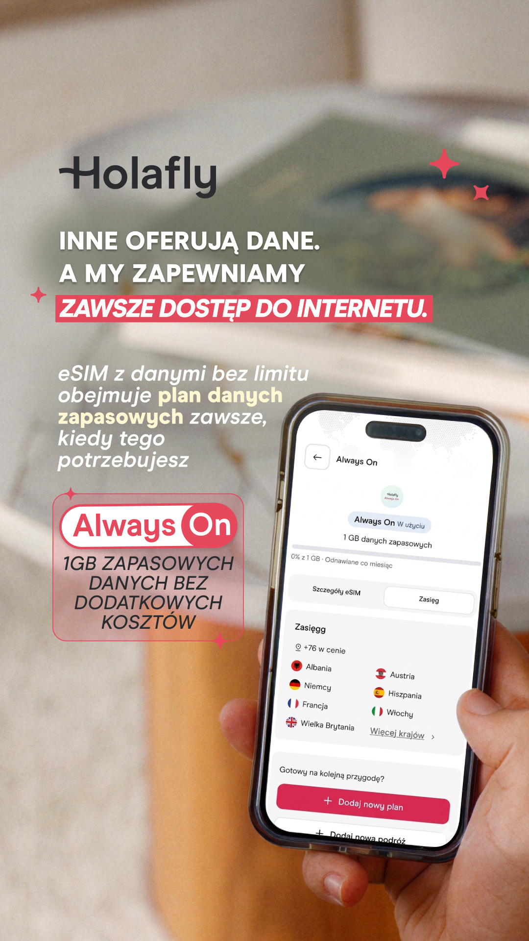 Holafly - English Facebook ad