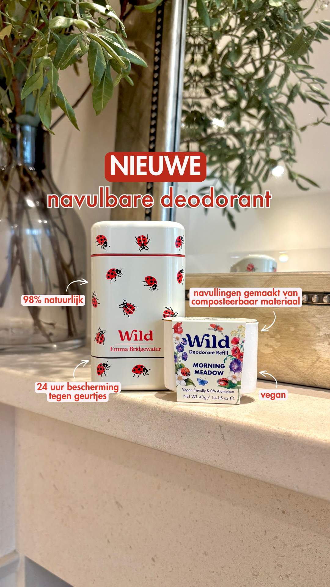 Wild Facebook ad: De limited edition lieveheersbeestje case en Morning…