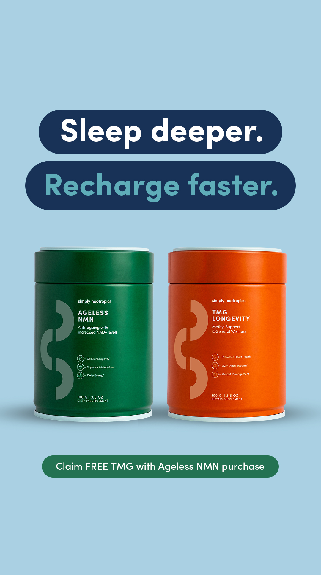 Simply Nootropics Facebook ad