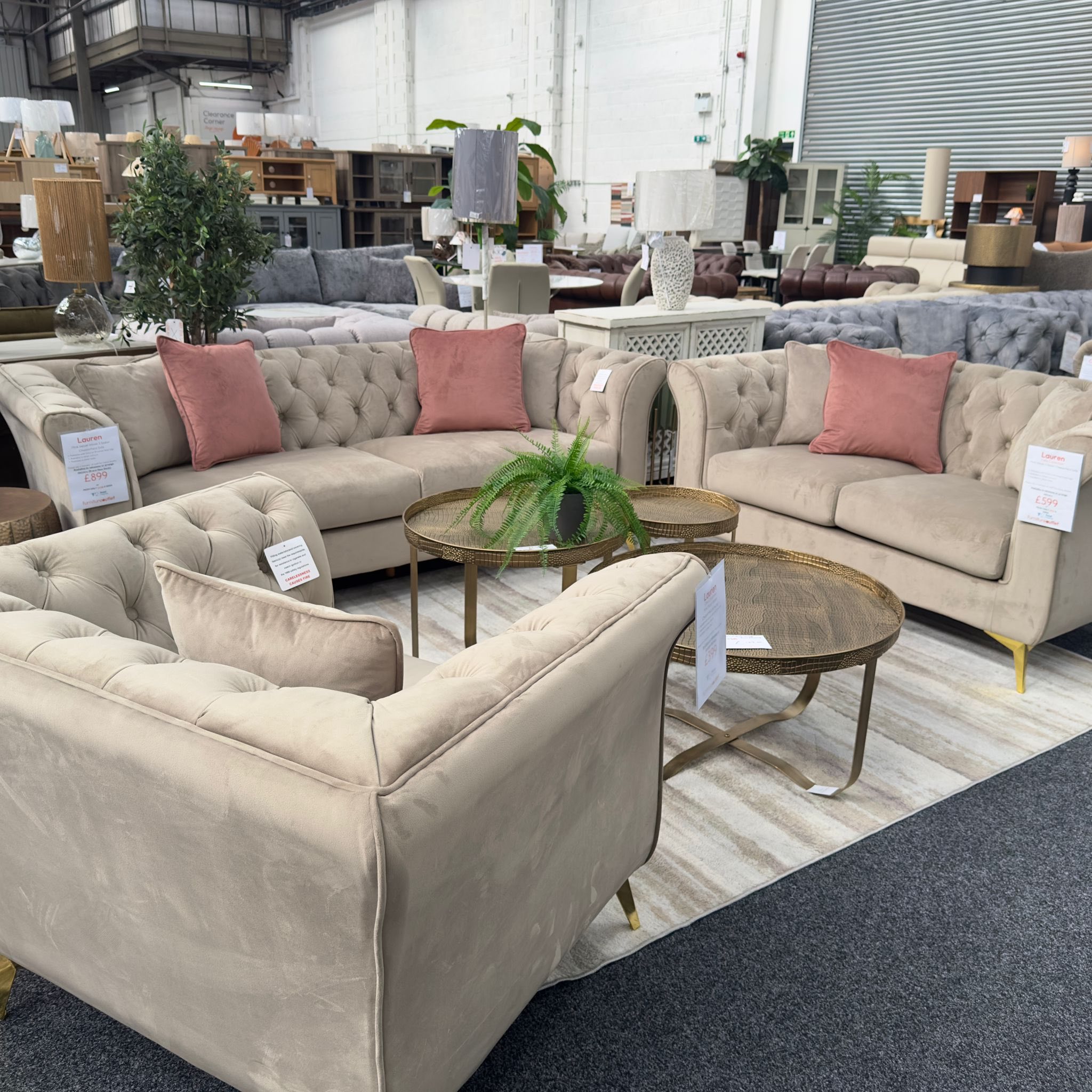 Furniture Outlet Stores Facebook ad