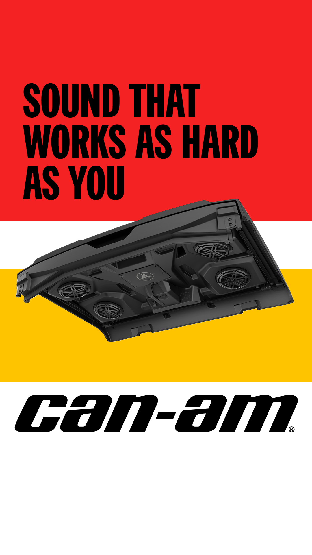 Can-Am Off-Road Facebook ad