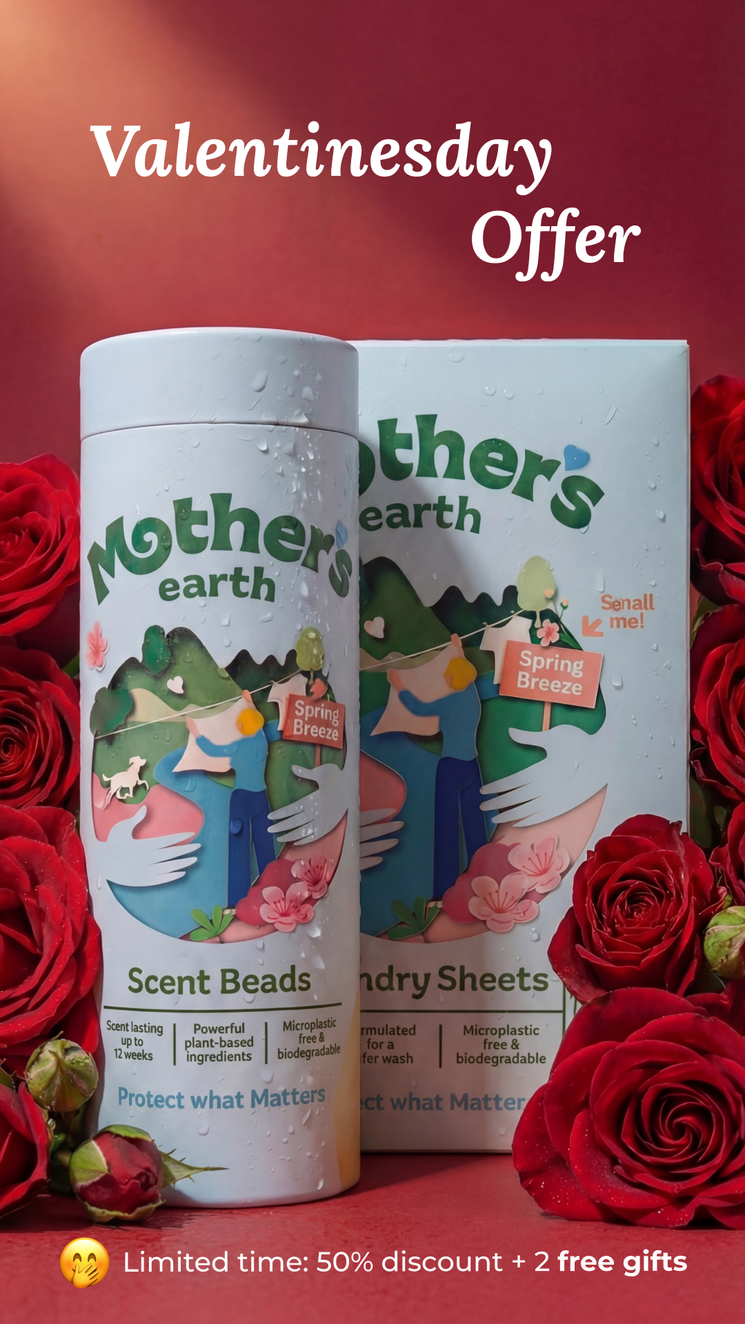 Mothers Earth Facebook ad