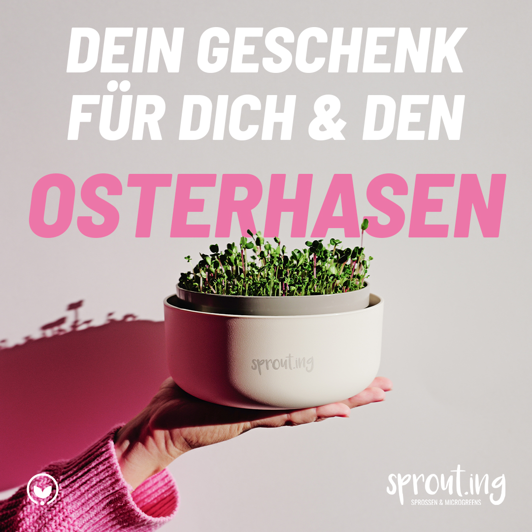 Samen Maier Facebook ad: . und zwar mit einer Vielfalt an BIO Sprossen & Microgreens