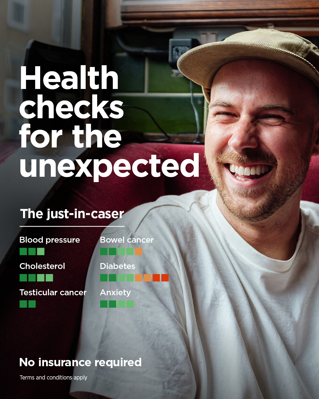 Bupa UK Facebook ad