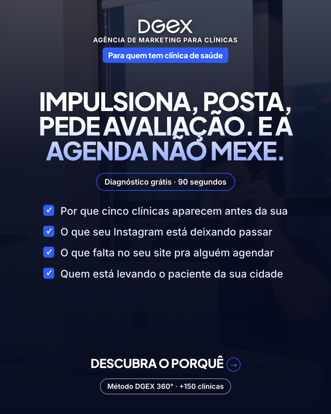 DGEX Company Facebook ad: Faz tudo e a agenda não mexe? Descubra o porquê em 90…