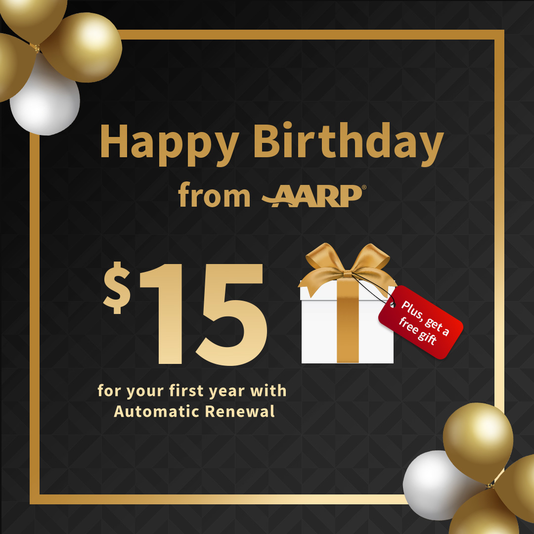 AARP Facebook ad