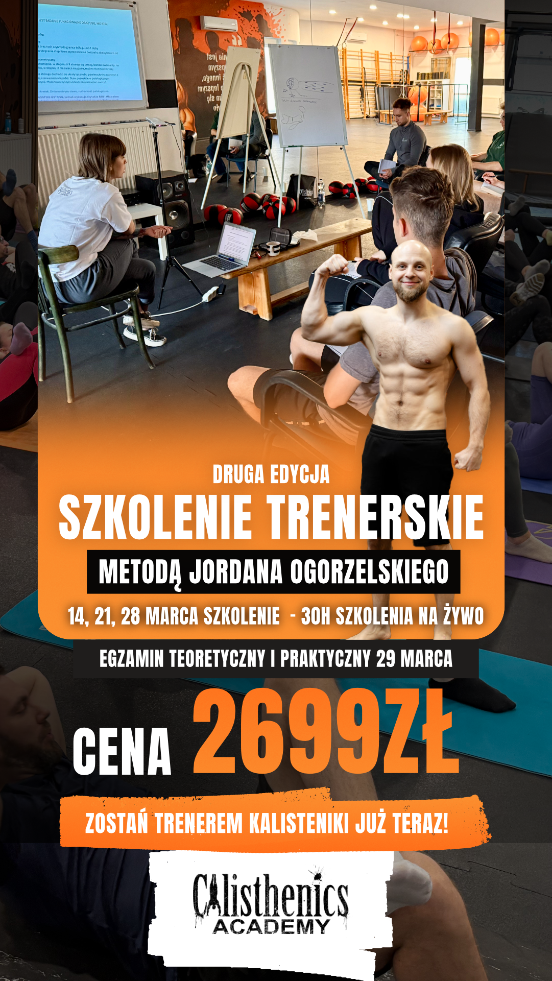 Calisthenics Academy Facebook ad