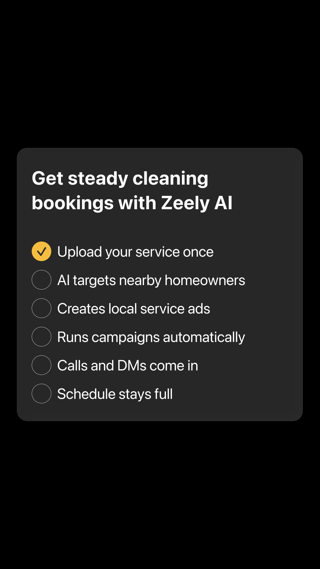 Zeely Facebook ad