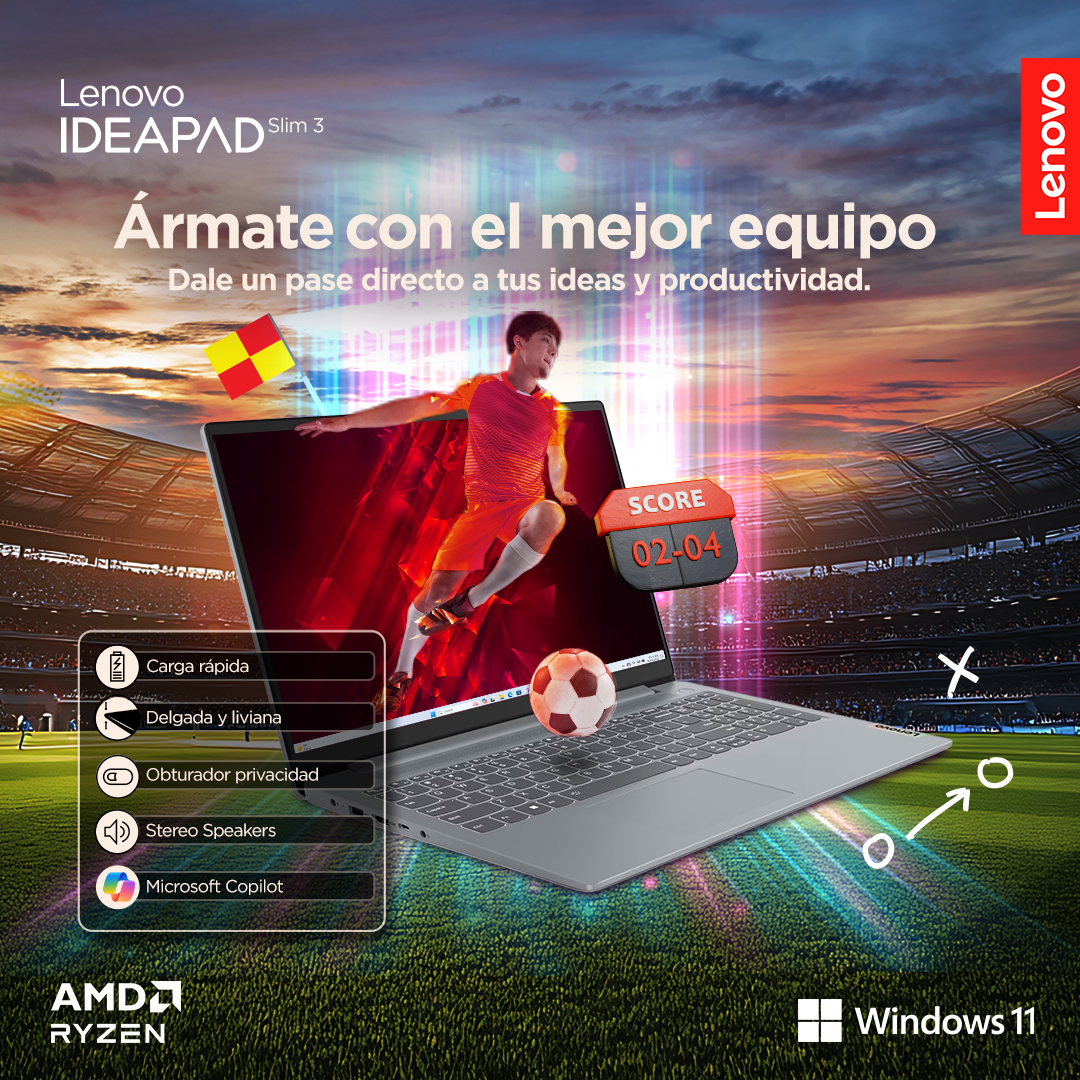 Lenovo LATAM Facebook ad