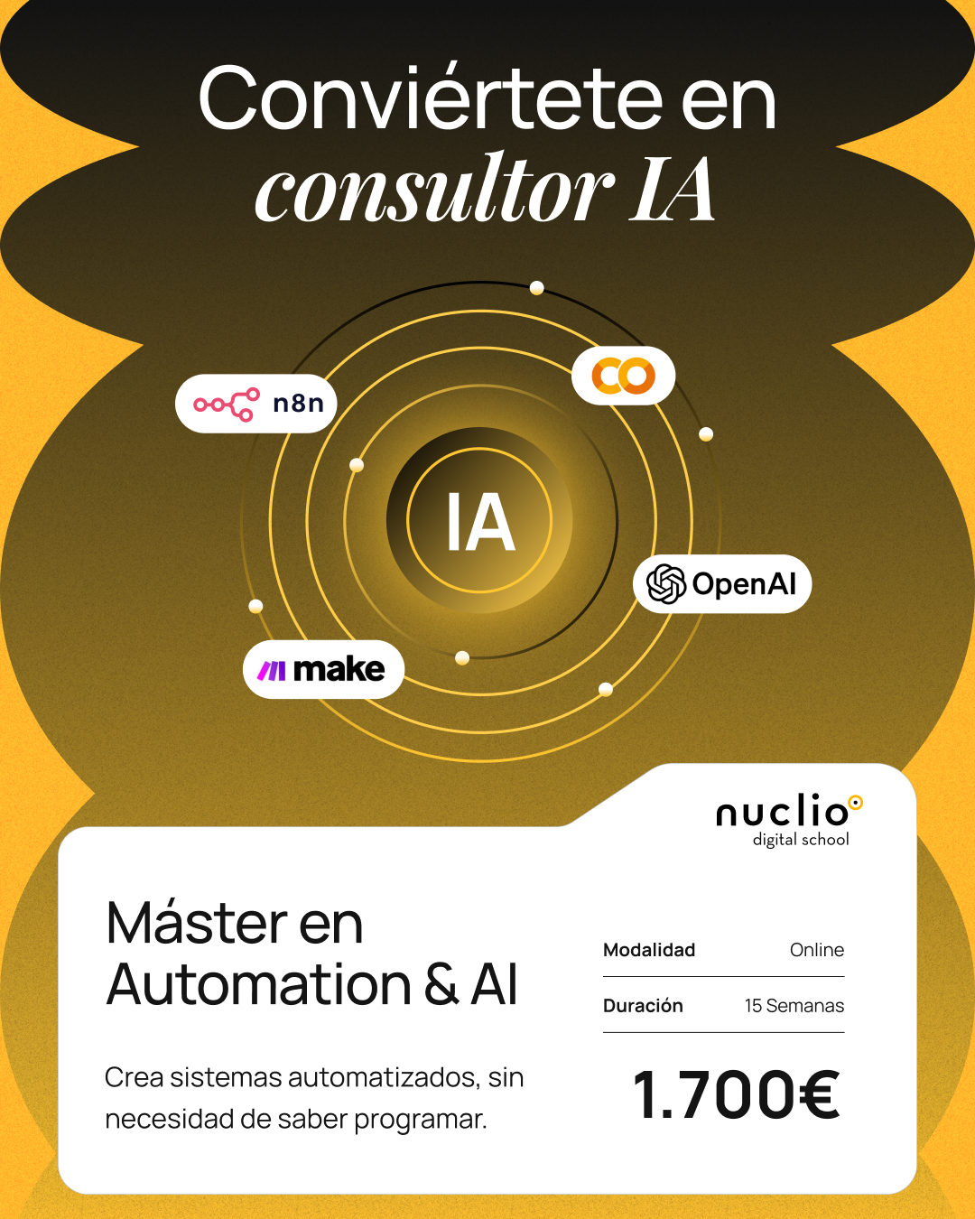 Nuclio Digital School Facebook ad