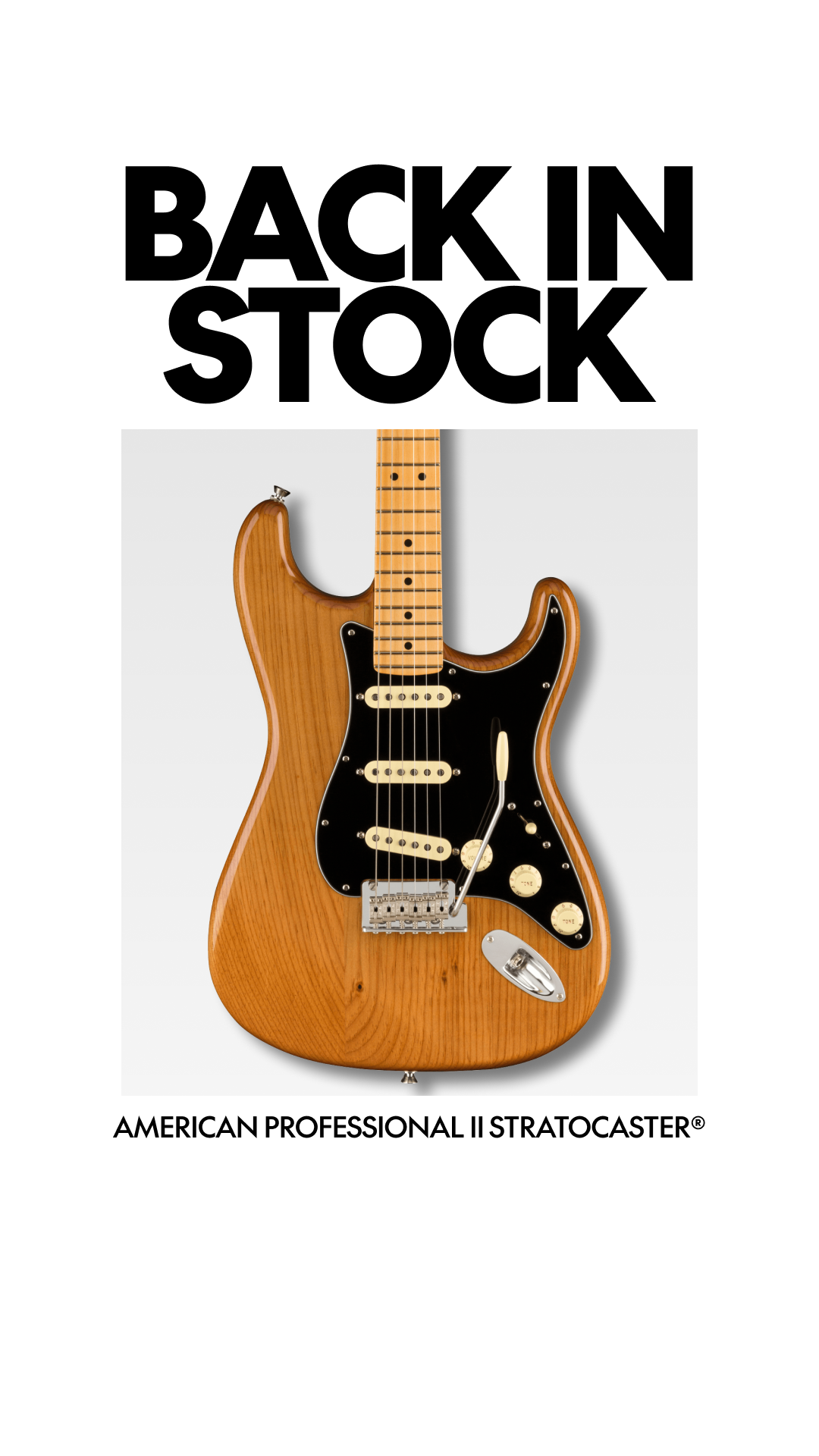 Fender Facebook ad