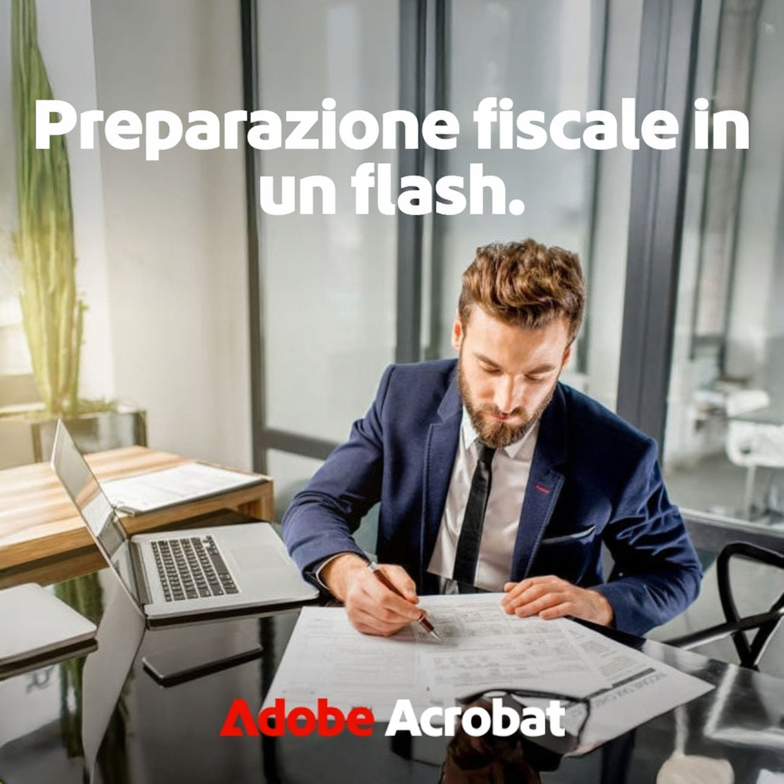 Adobe Acrobat Facebook ad
