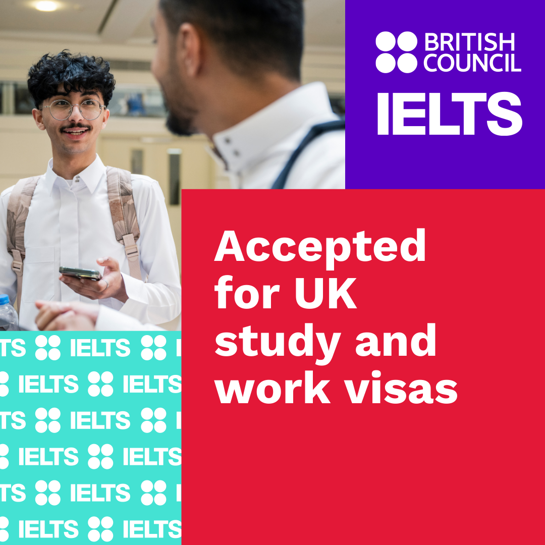 Take IELTS Official Facebook ad