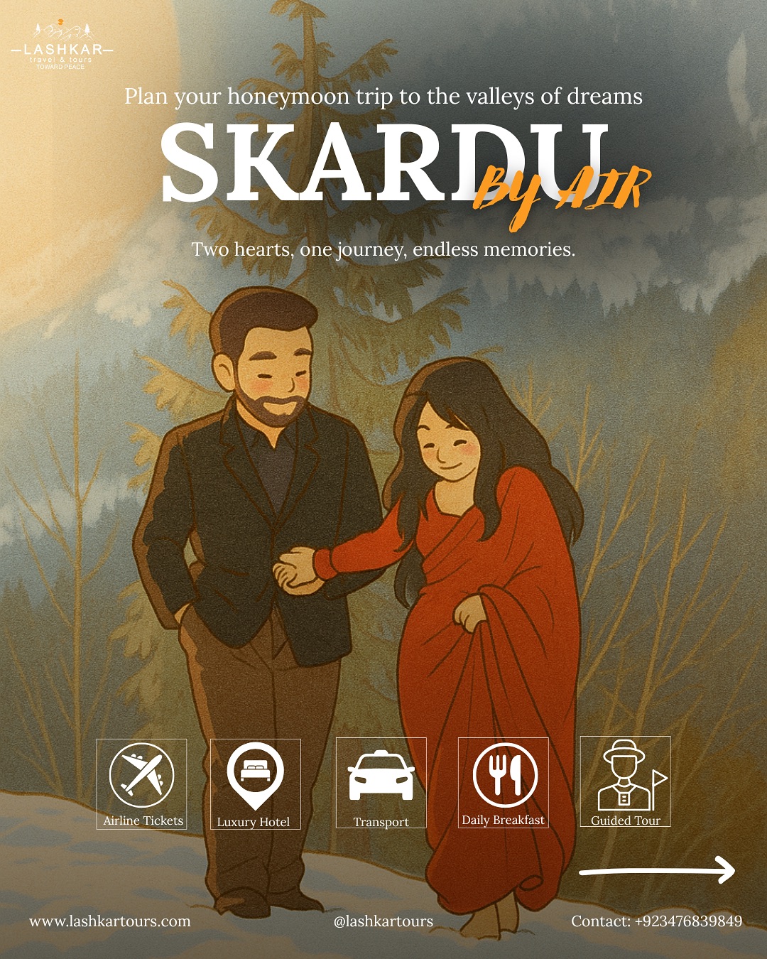 Pakistan Tours - Lashkar Tours Facebook ad