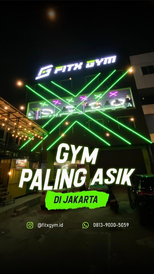 FITX GYM Facebook ad: Ini dia Gym PALING ASIK di Jakarta