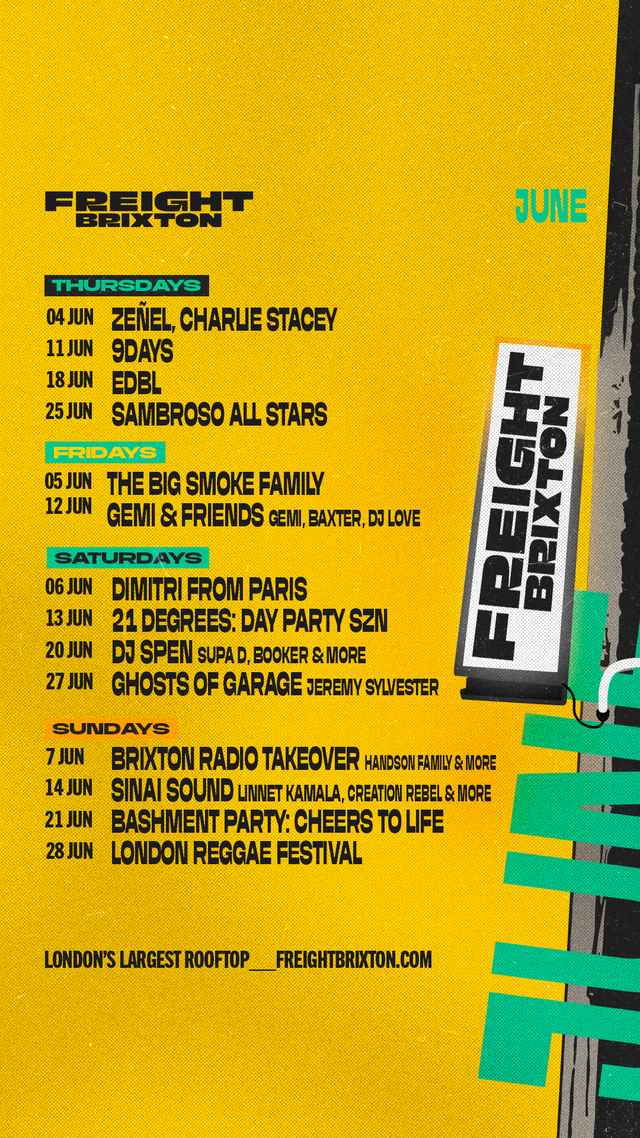 Freight Brixton Facebook ad