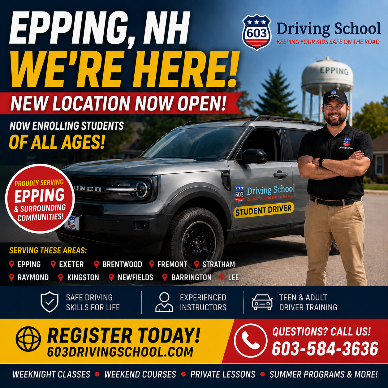 FocusedTech OS Facebook ad: Now Enrolling in Epping, NH