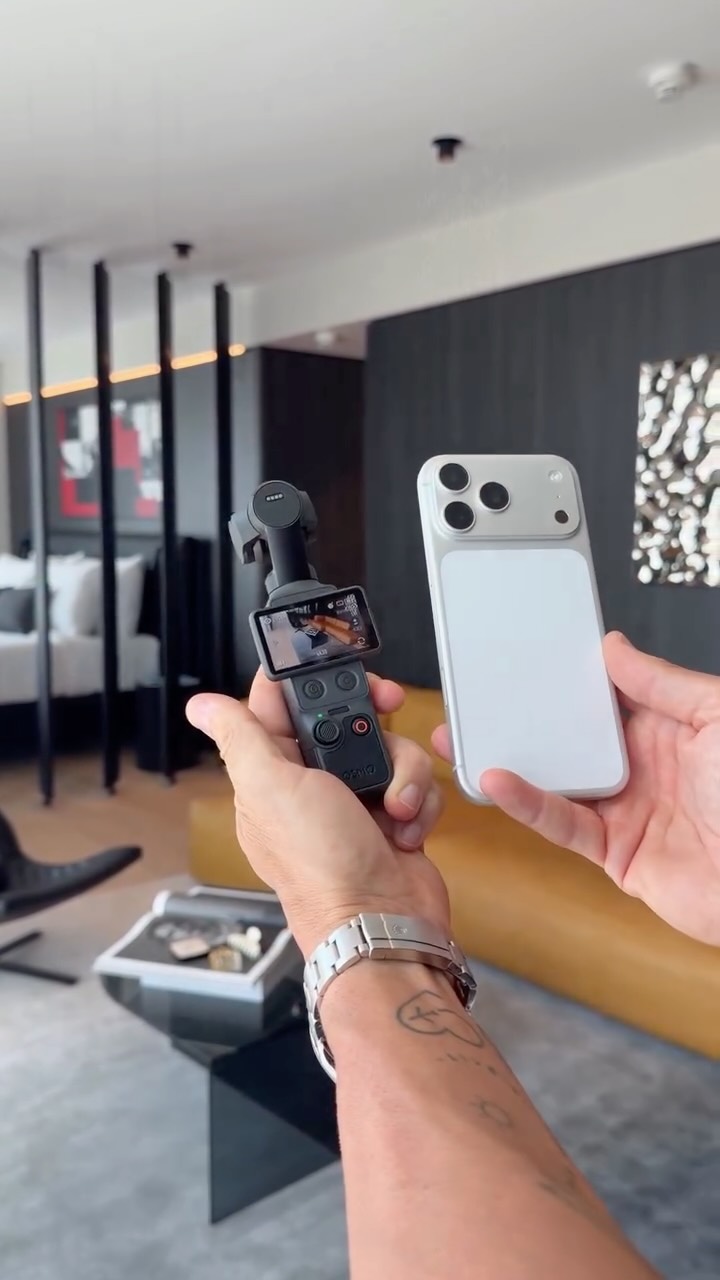 rashado.boleh Facebook ad: DJI Osmo Pocket 4 vs iPhone 17 Pro…