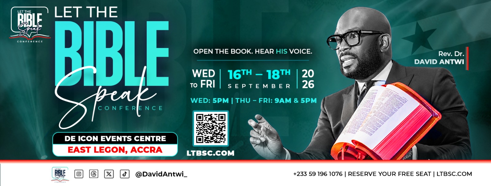 David Antwi Facebook ad: My name is David Antwi.
