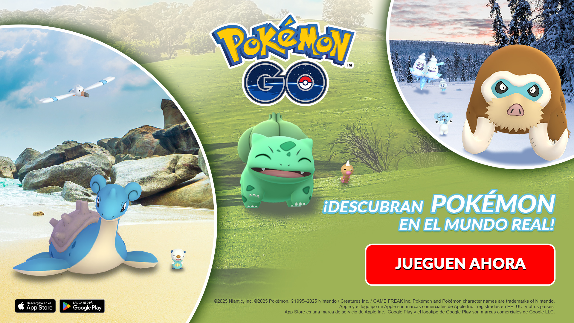 Pokémon GO Latinoamérica Facebook ad