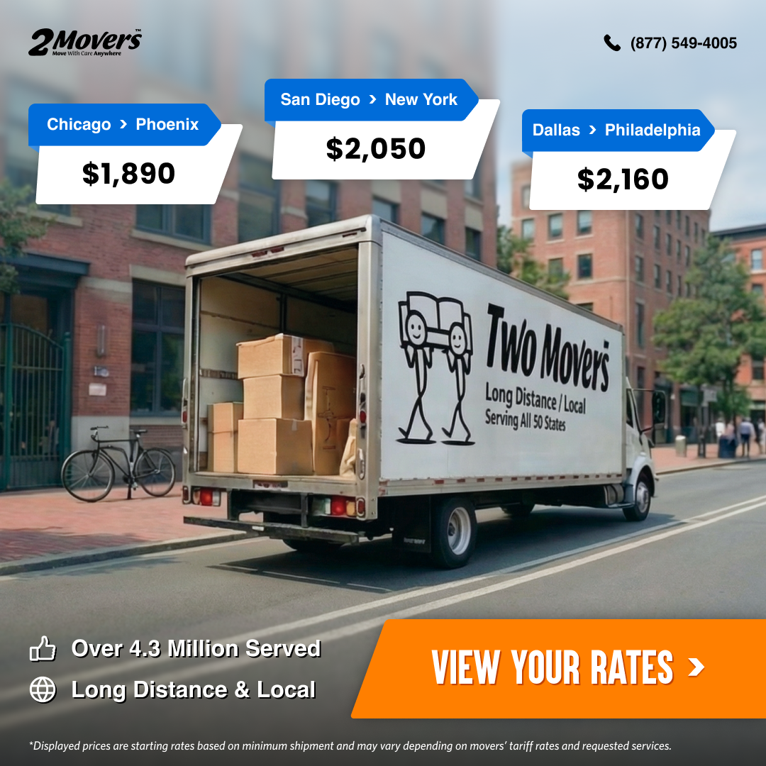Two Movers Facebook ad