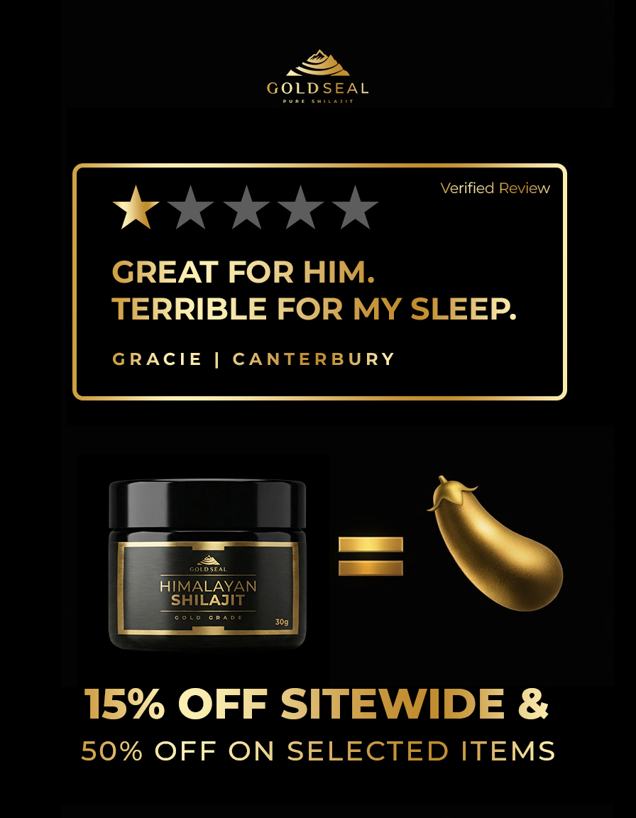 Gold Seal Shilajit Facebook ad