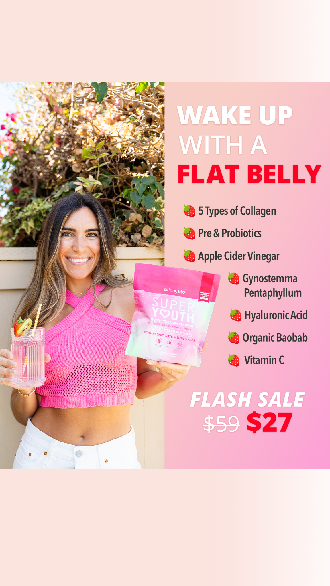 SkinnyFit Facebook ad