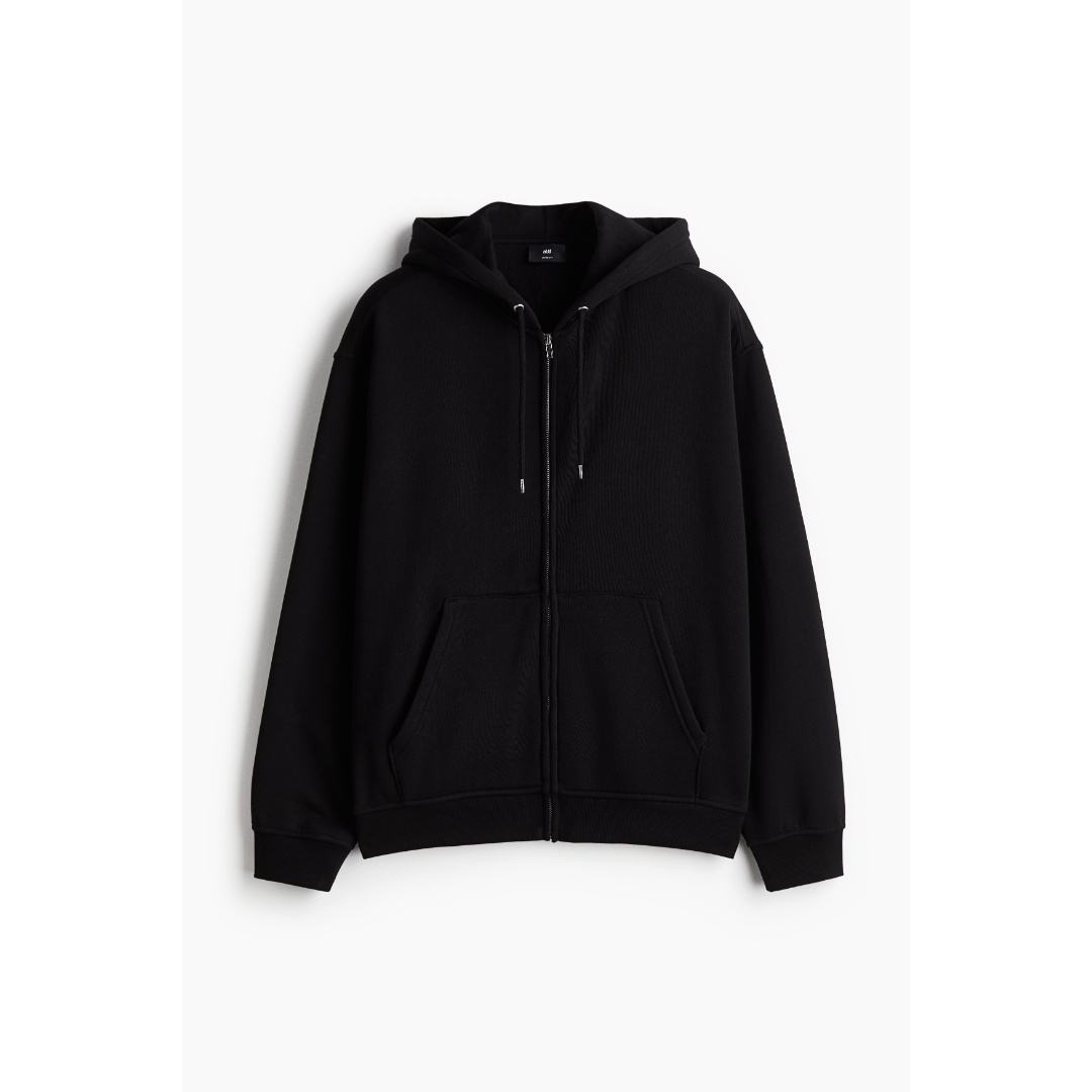 H&M Facebook ad: Loose Fit Zip-through hoodie