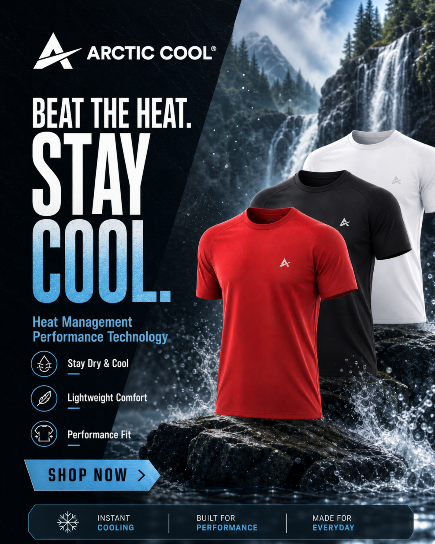 Arctic Cool Facebook ad