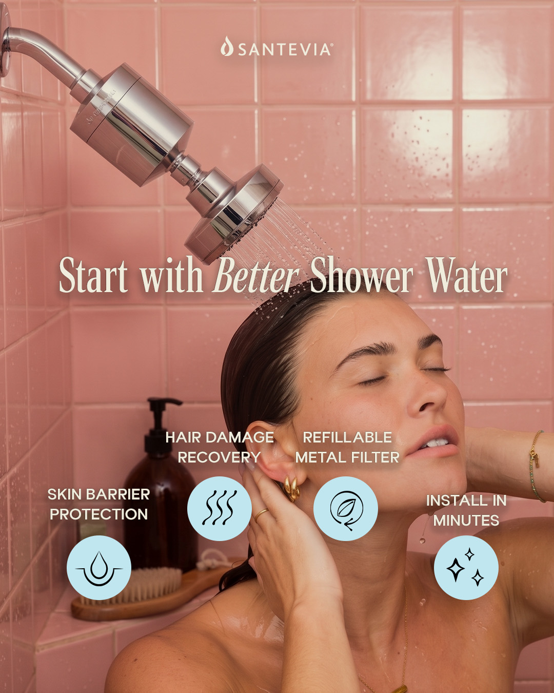 Santevia Water Systems Facebook ad