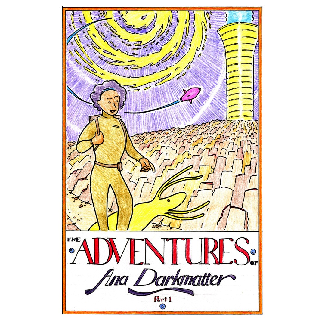 The Adventures Of Ana Darkmatter Facebook ad: Shipwrecked outside the galaxy in a universe without…