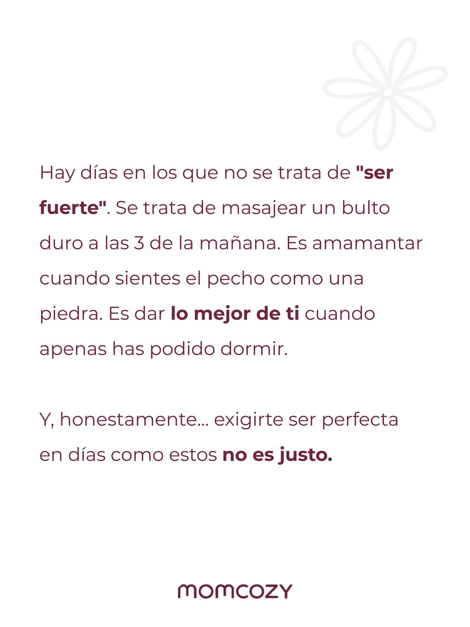 Momcozycl Facebook ad: Hay días en los que la maternidad no…