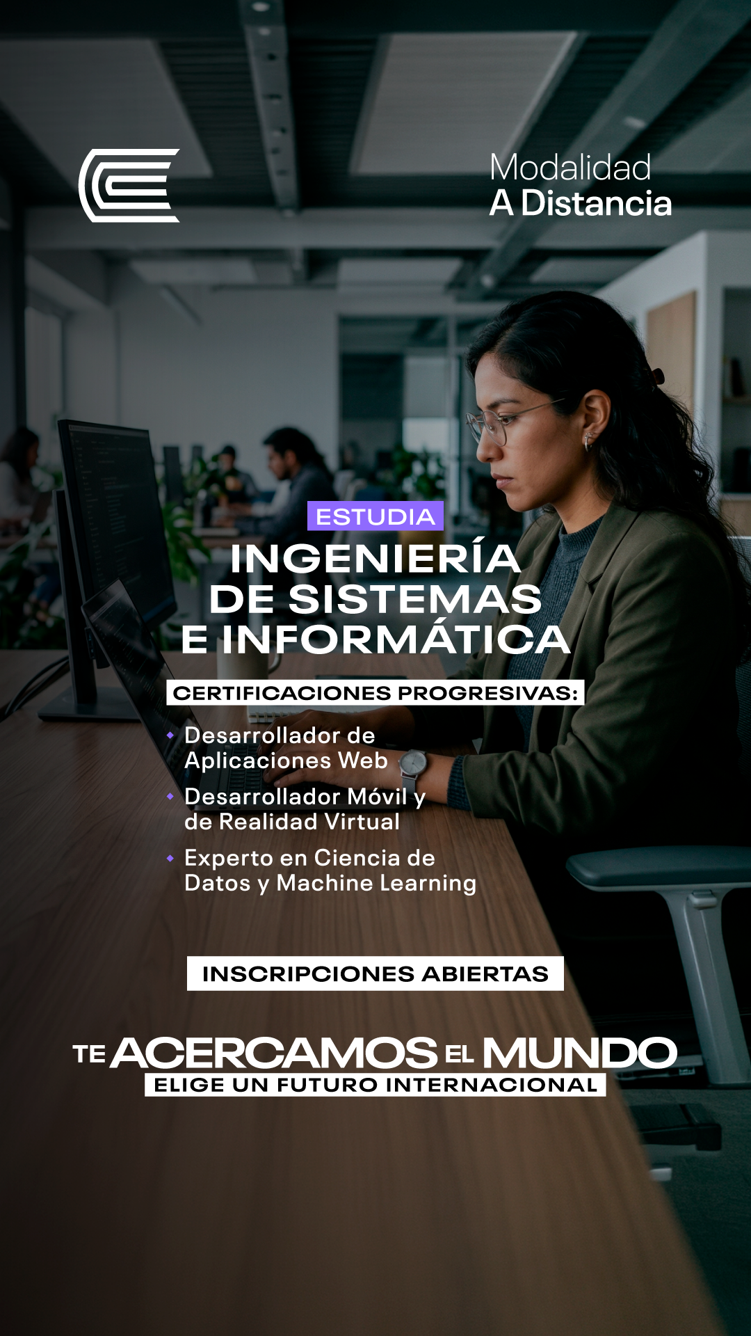 Universidad Continental Pregrado a Distancia Facebook ad