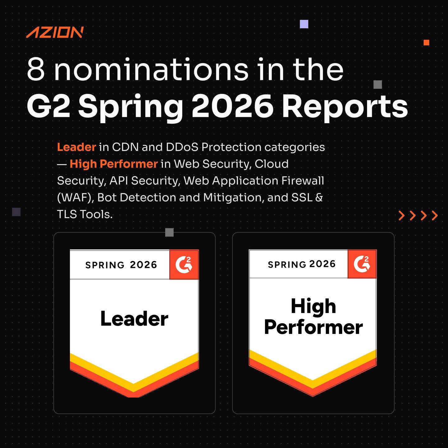 Azion Facebook ad: We are proud to share that Azion Platform…