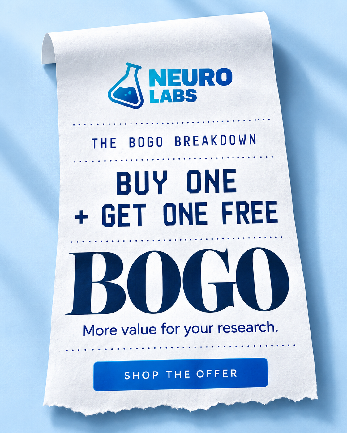 NL Facebook ad: NeuroLabs, Premium Research Peptides | ≥99% COA-Tested USA