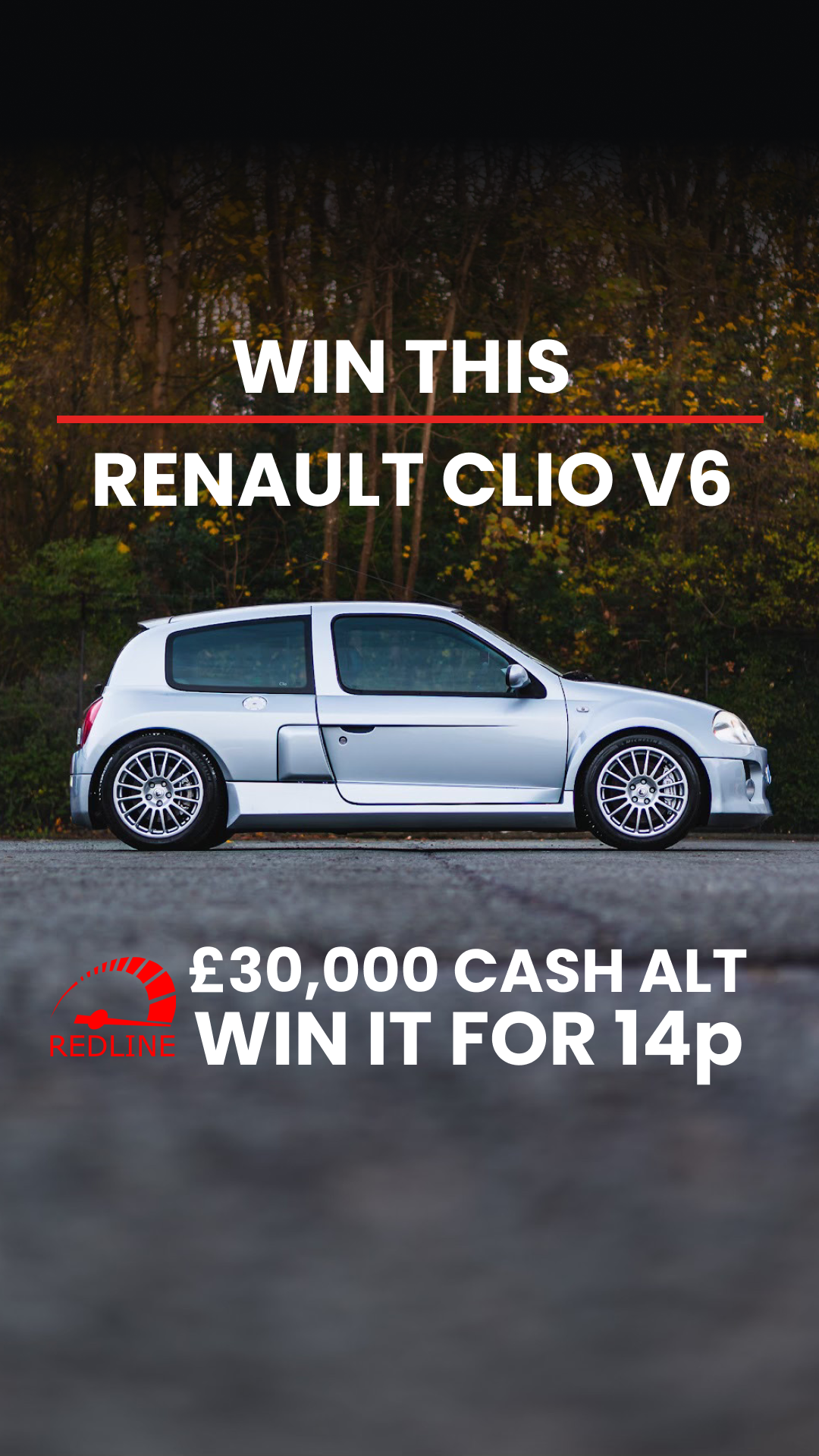 Redline Competitions Facebook ad