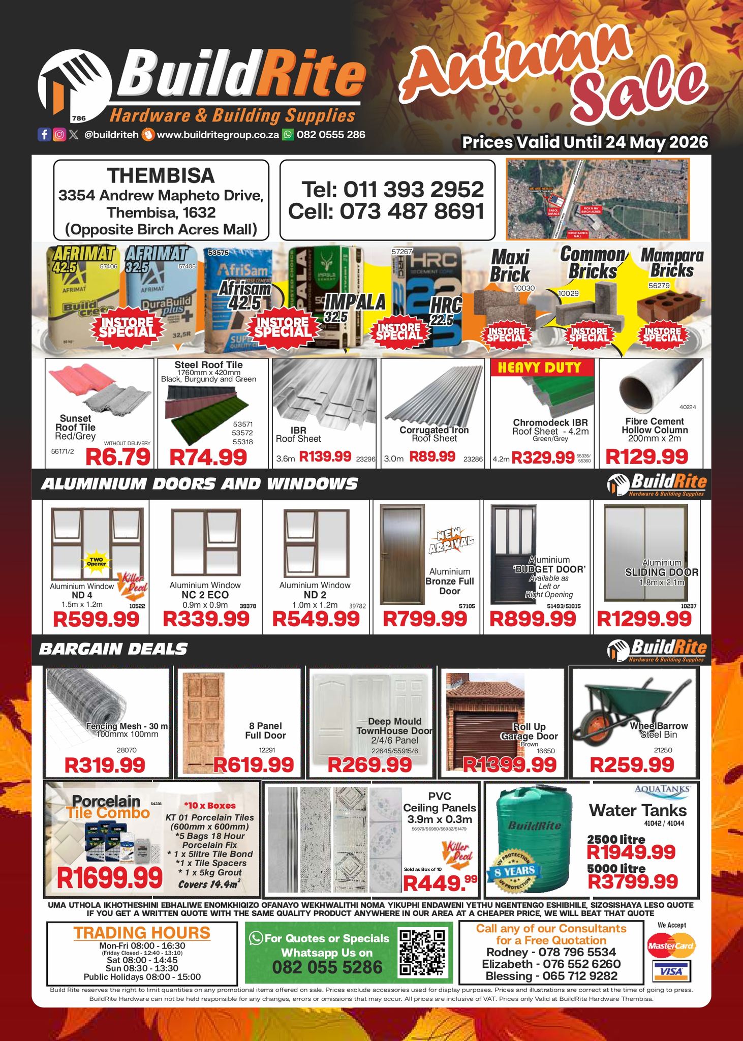Build Rite Hardware Facebook ad