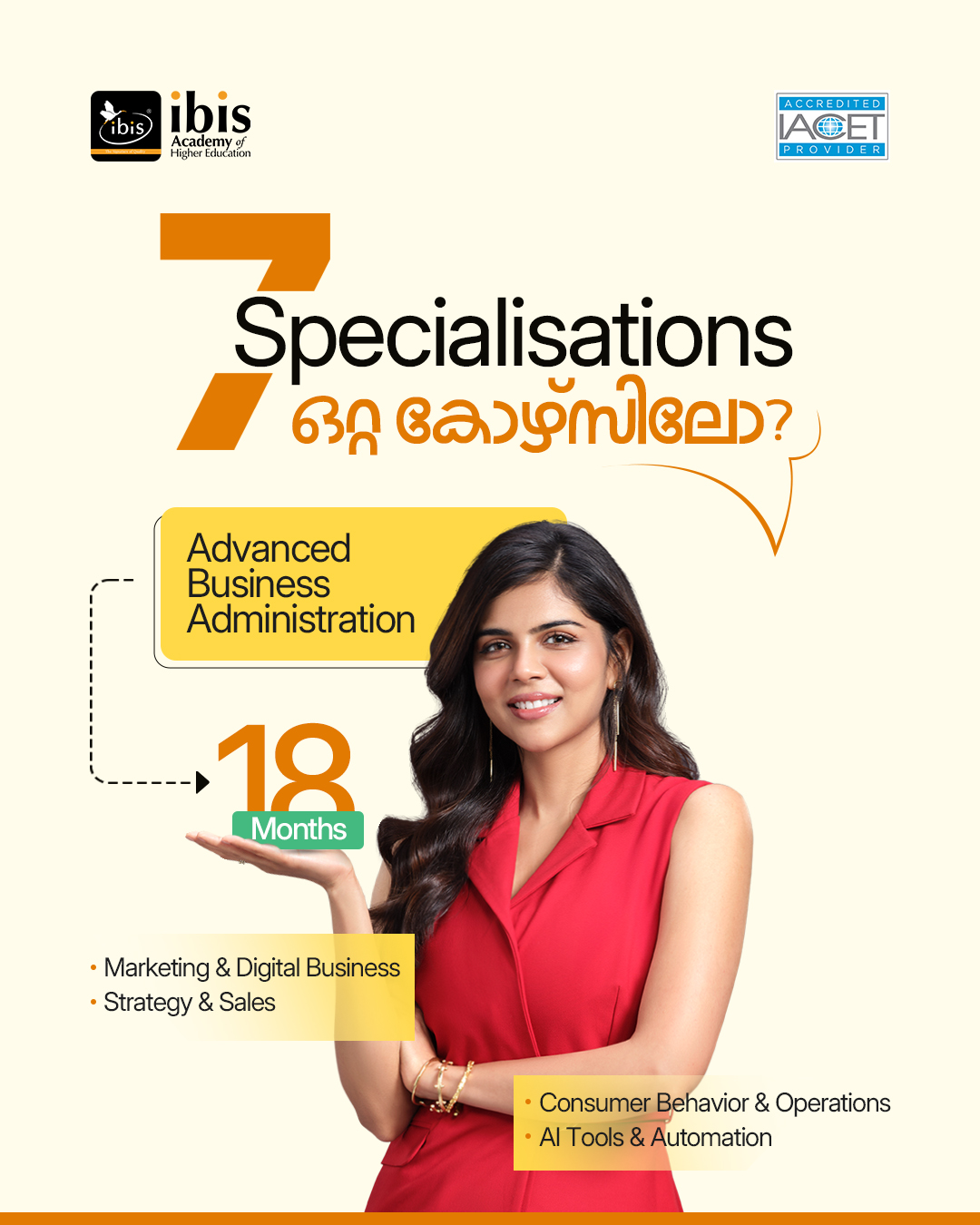 ibis Academy Facebook ad