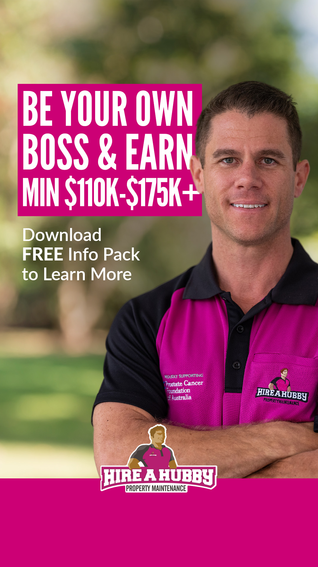 Hire A Hubby - Property Maintenance Facebook ad
