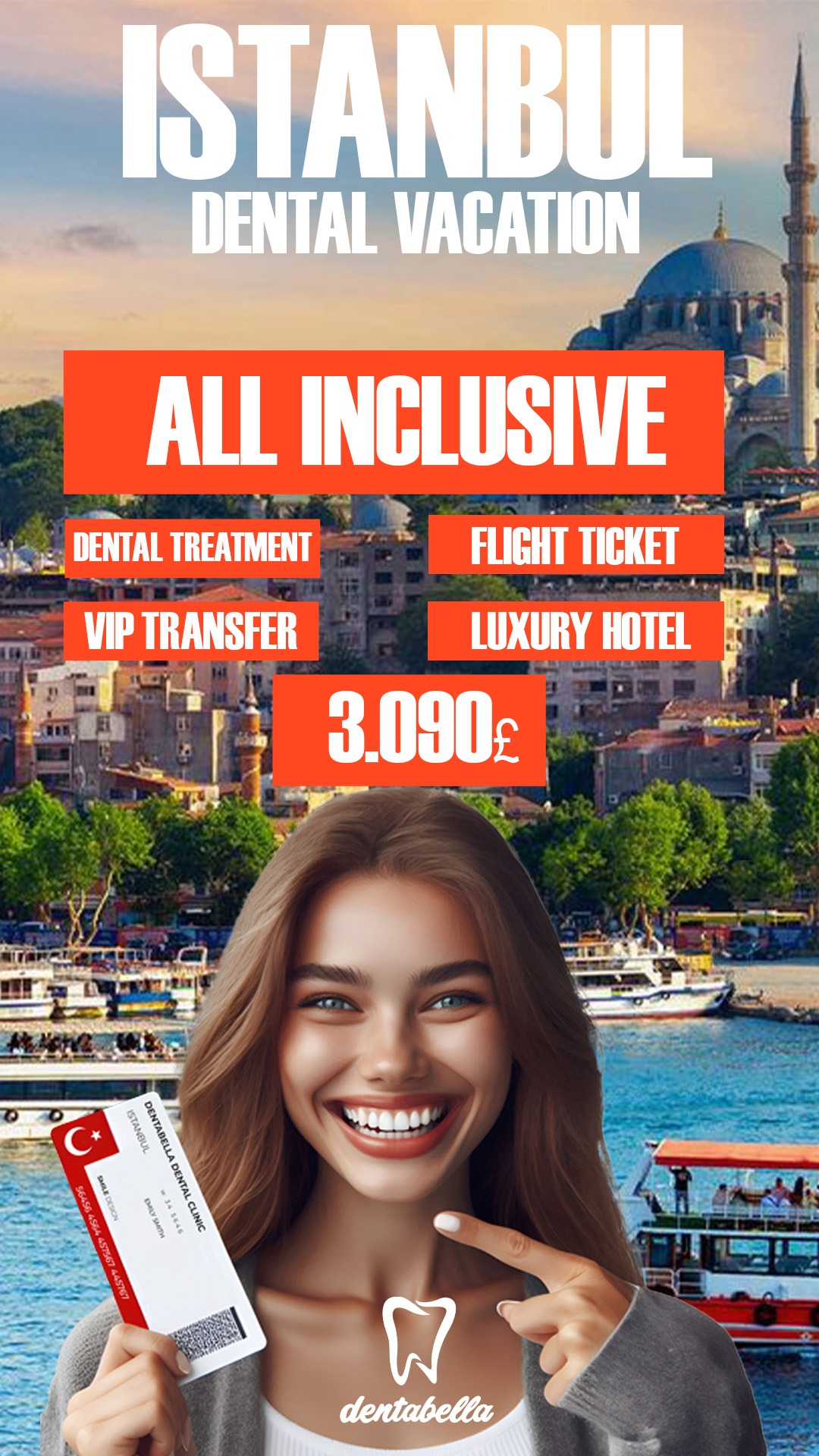 Dentabella Turkey Facebook ad from Nov 1, 2025