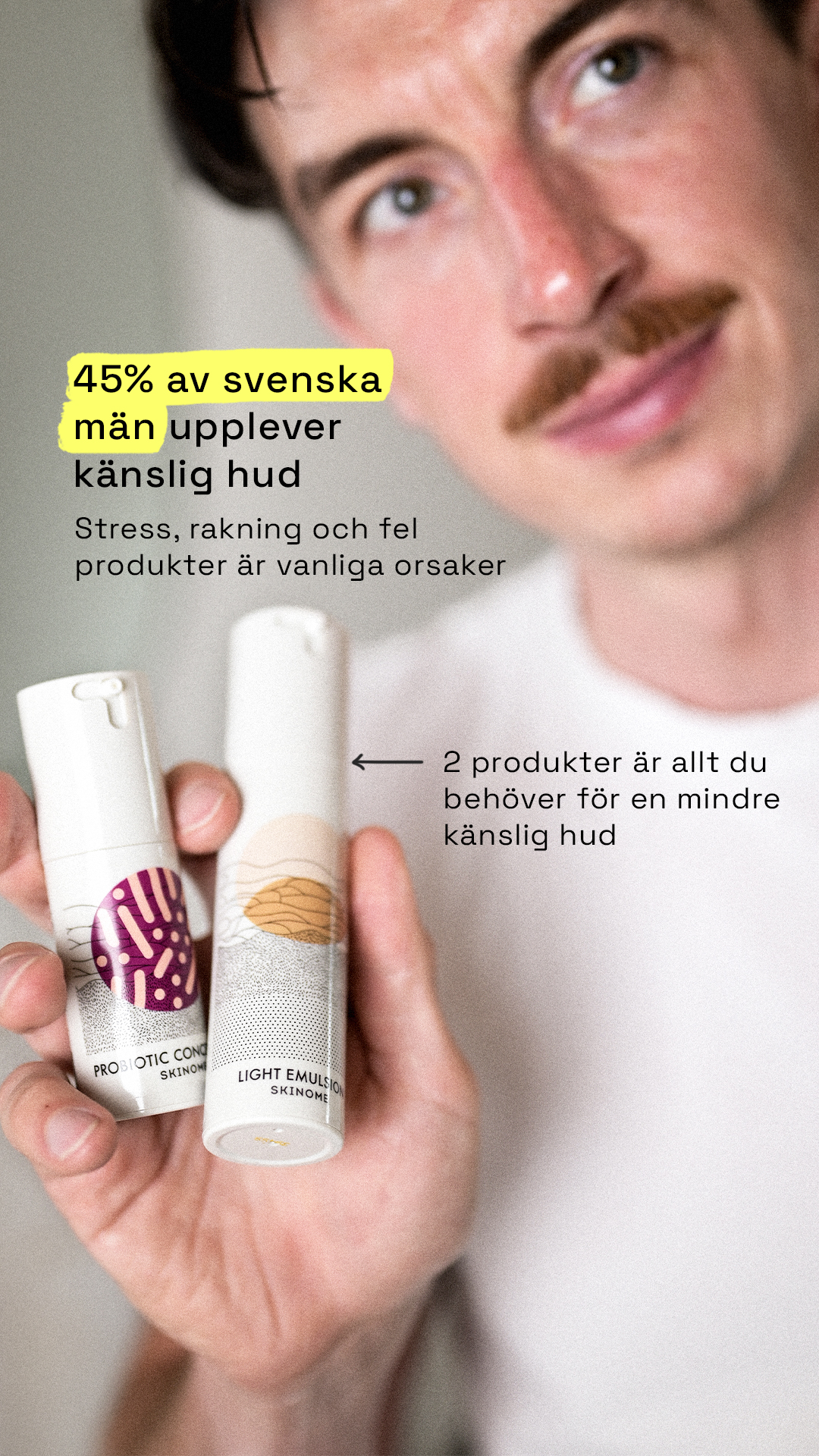 Skinome Facebook ad
