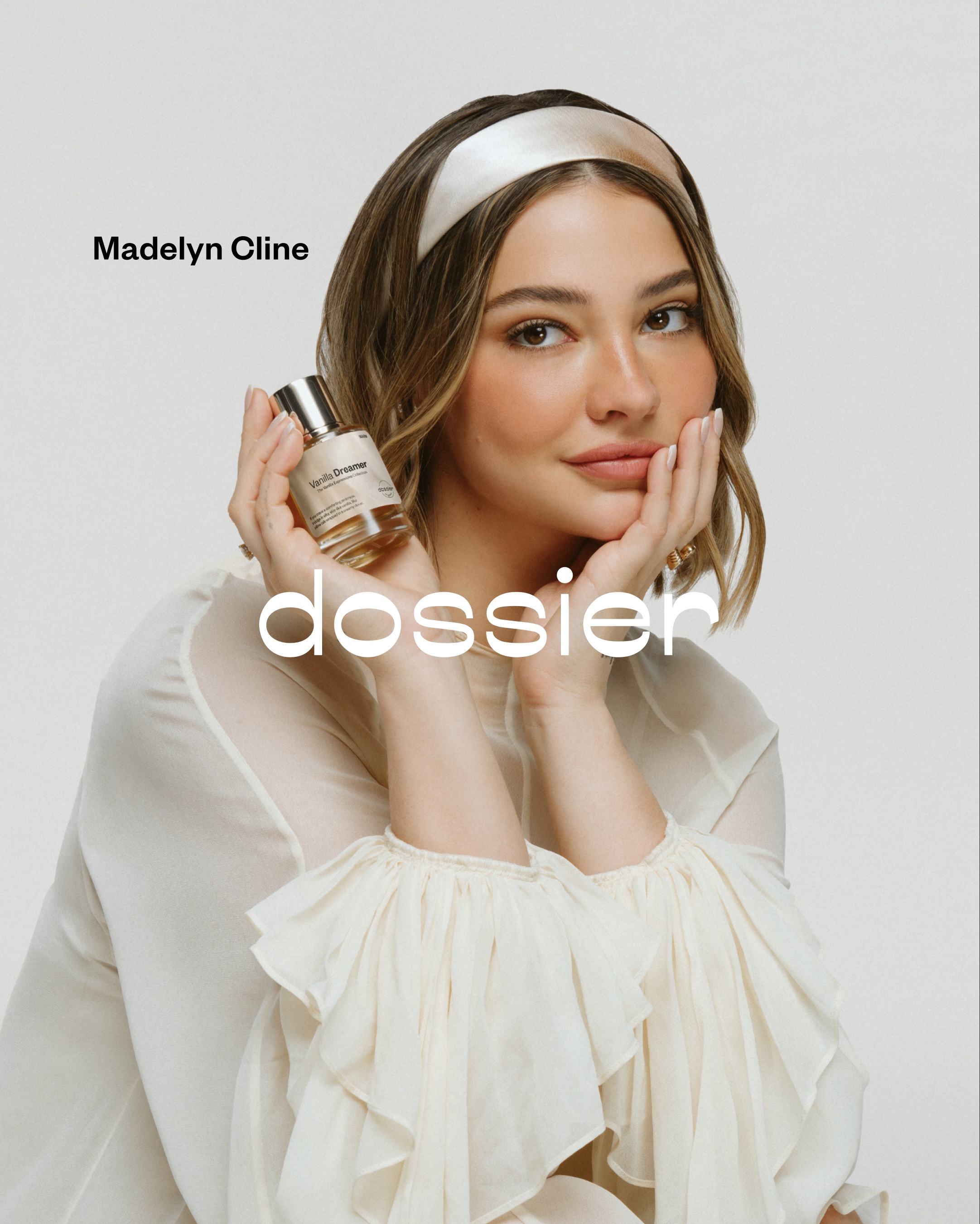 Dossier Facebook ad: Discover Vanilla Expressions with Madelyn Cline