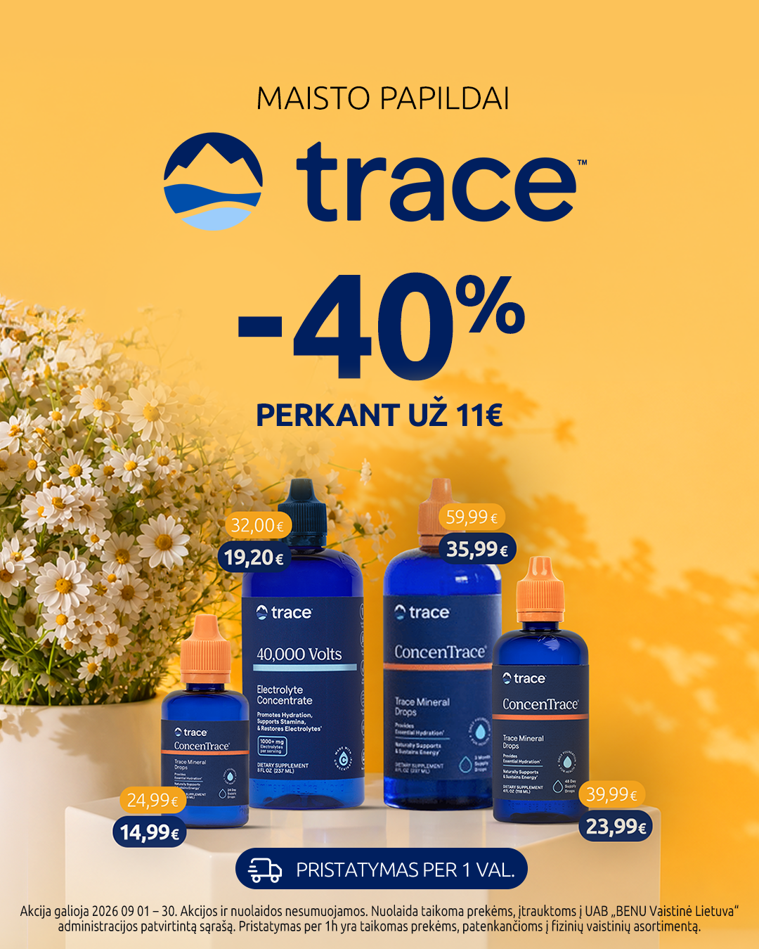 BENU Vaistinė Facebook ad: Apsipirk benu.lt