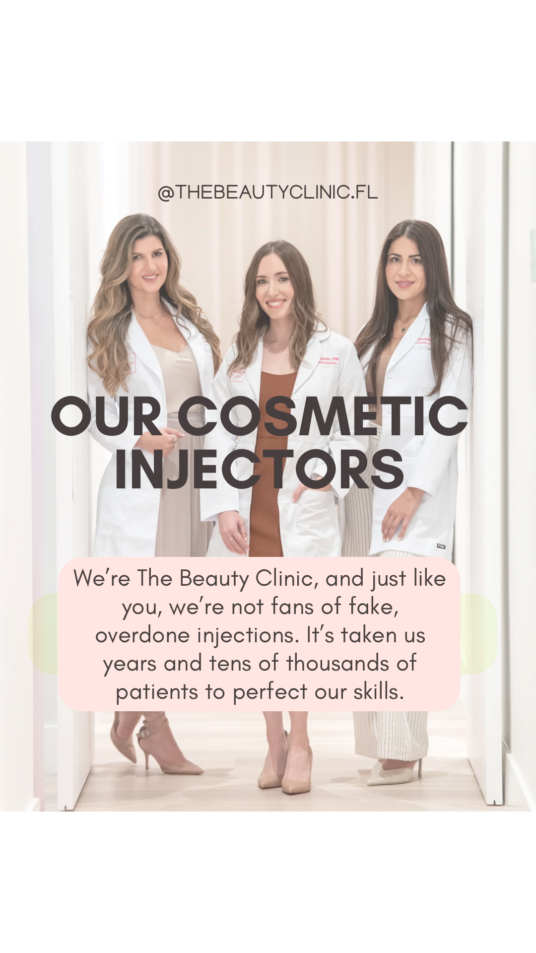 The Beauty Clinic Facebook ad