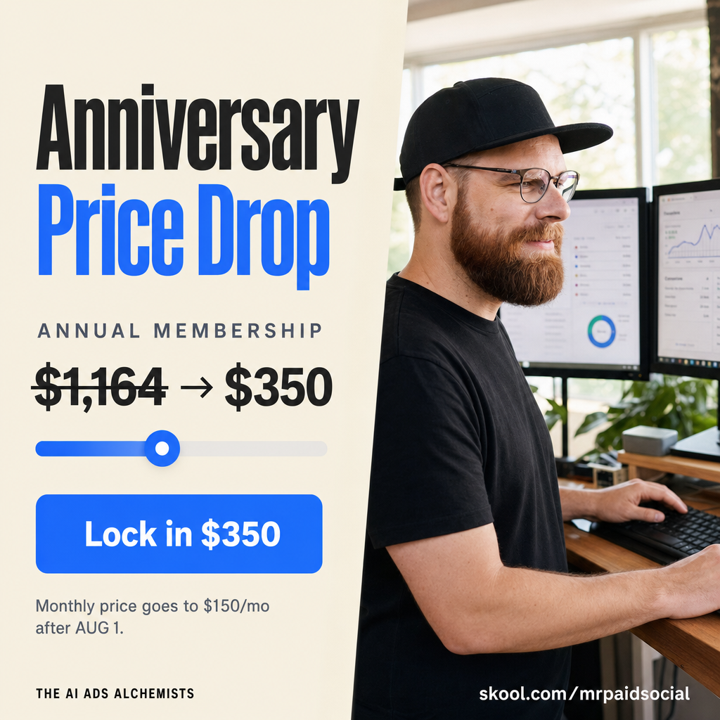 Mr. Paid Social Facebook ad