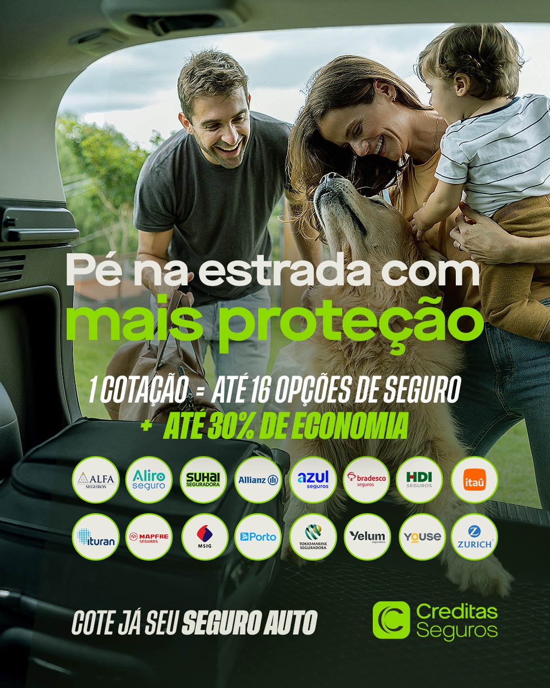 Creditas Seguros Facebook ad