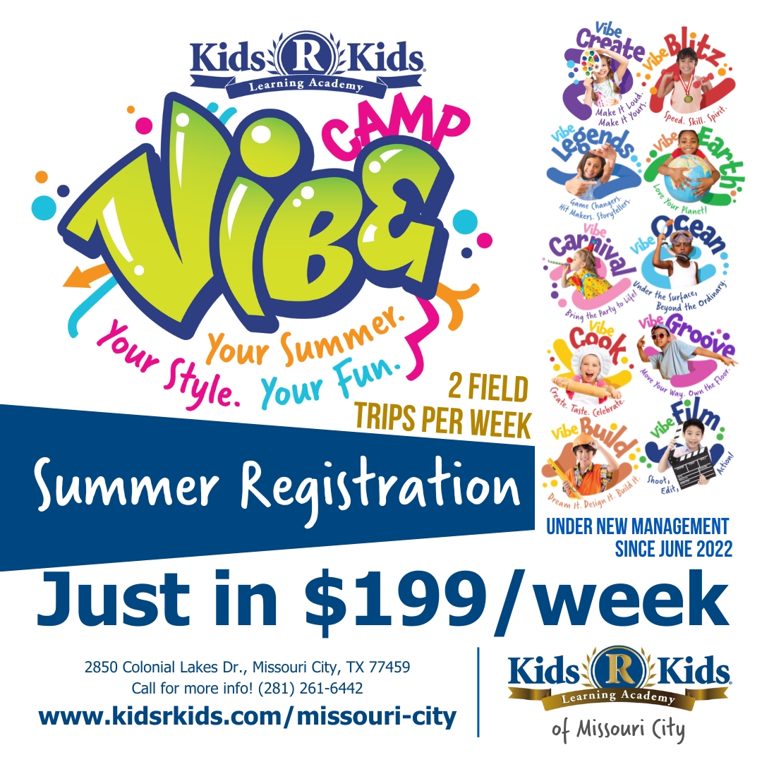 Kids 'R' Kids Learning Academy Missouri City Facebook ad
