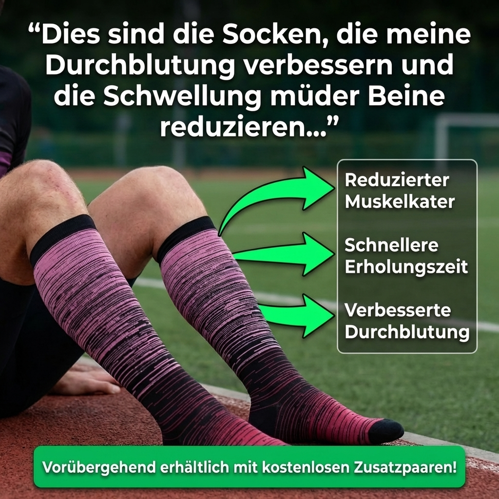 Zelori Deutschland Facebook ad: Sagen Sie müden Beinen Lebewohl.