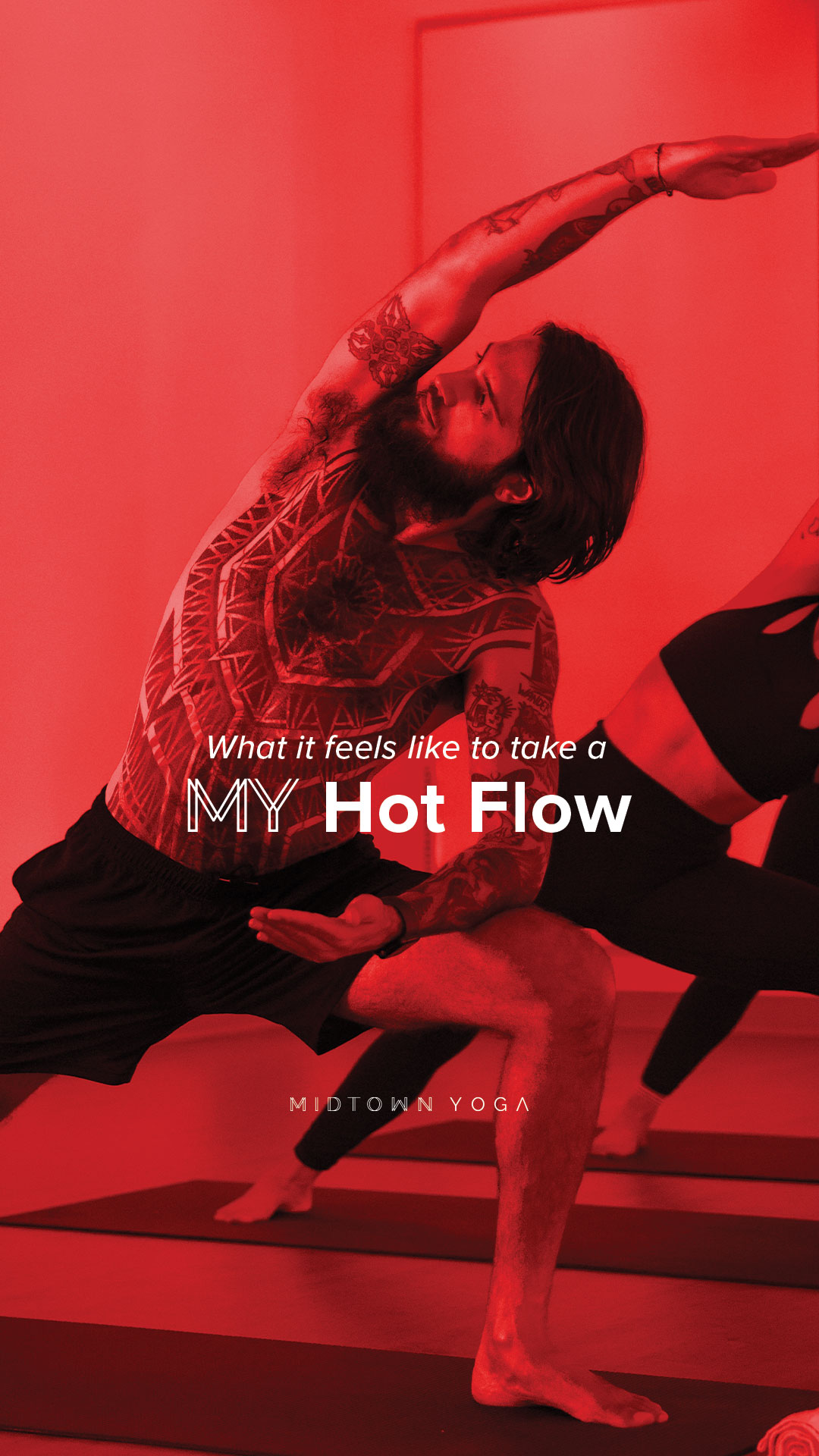 Midtown Yoga Facebook ad